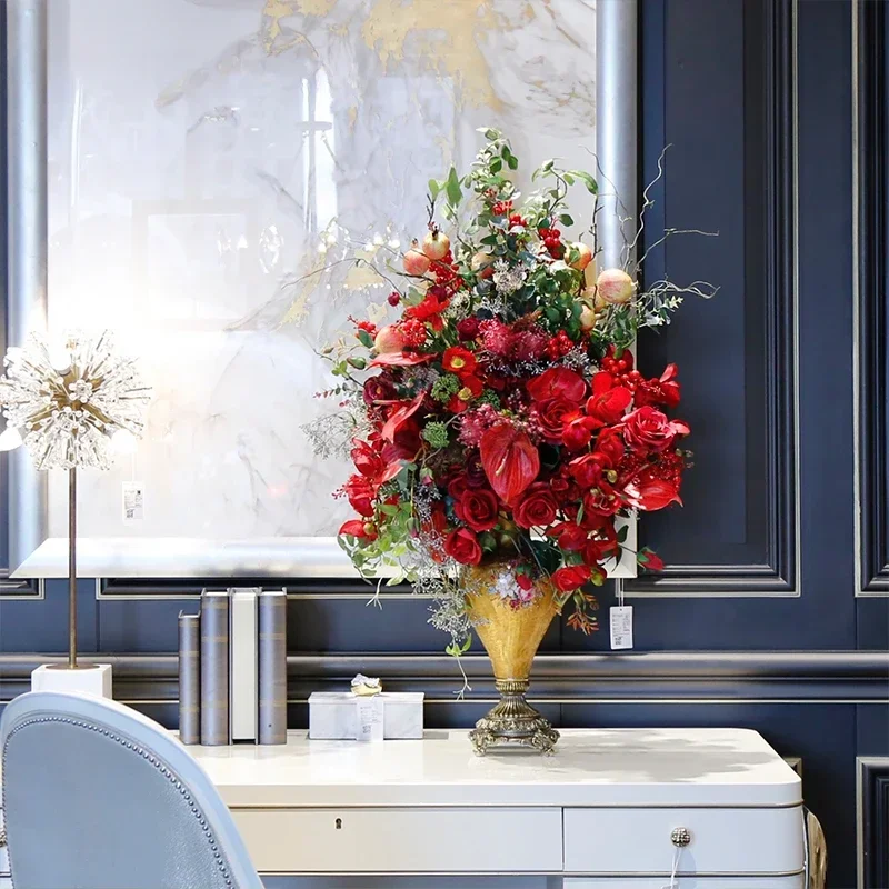 Artificial Flowers, Fake Flowers, Floral Decorations, European-style and American-style Furnishings, Living Room, Dining Table
