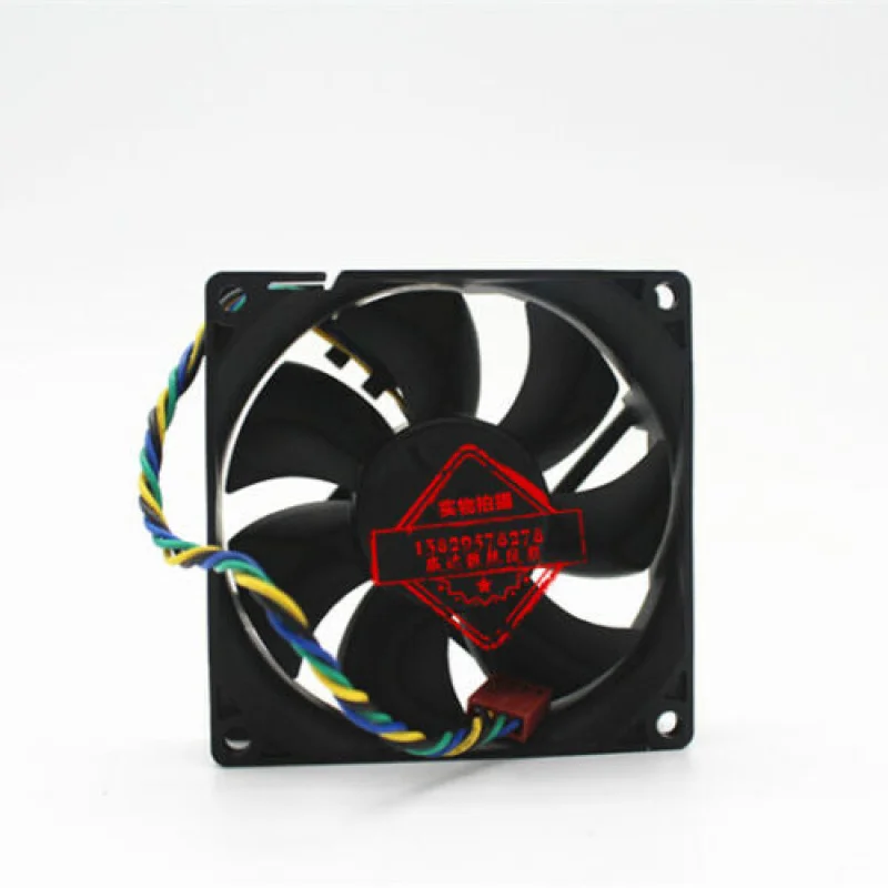 

L Computer Cases Silent Cooling Fan for FOXCON PVA080G12Q 12V 0.65A 80*80*25mm 4Pin
