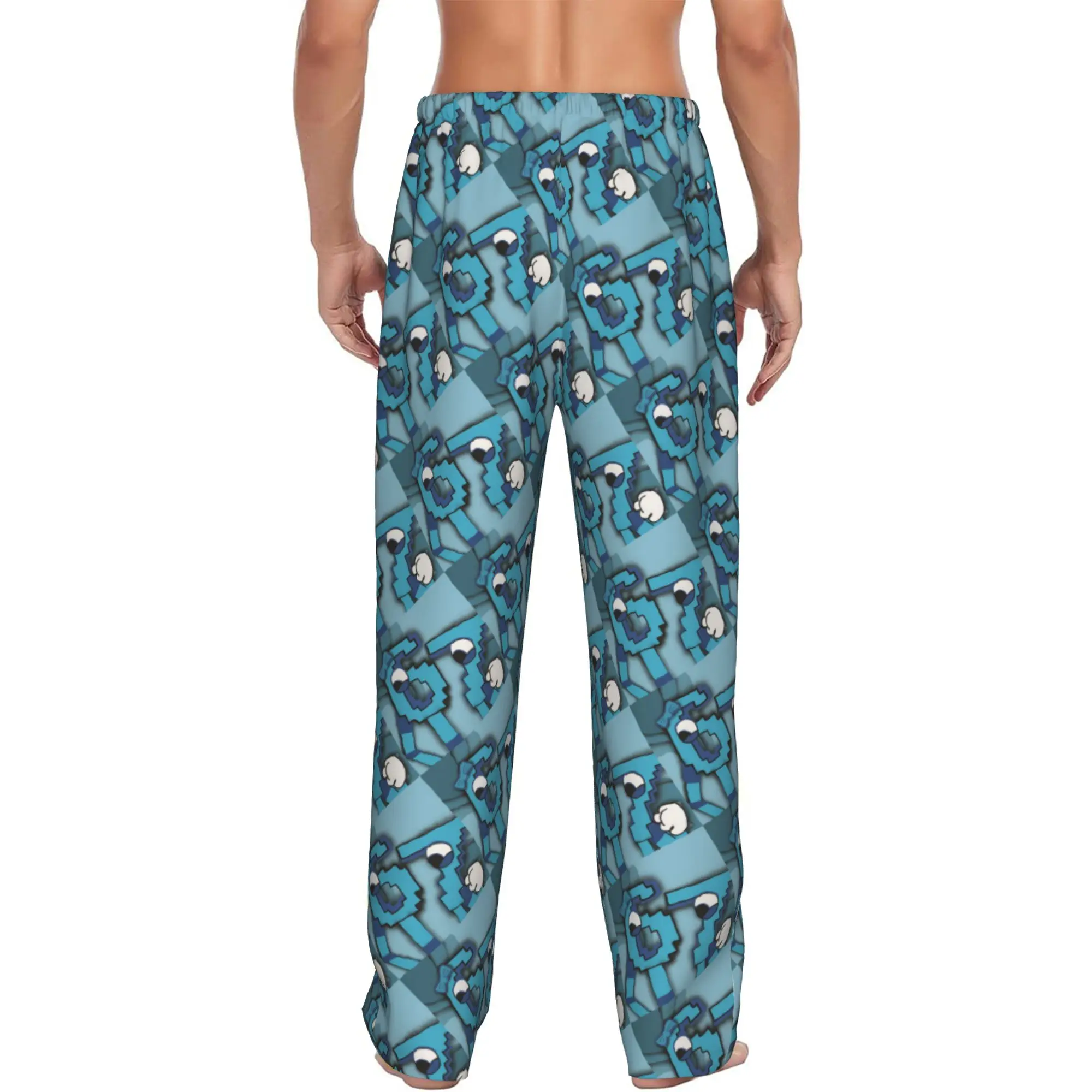 Custom Funny Sixty Seven  Pajama Pants for Men  Sleepwear Lounge Sleep Bottoms Stretch with Pockets view 3