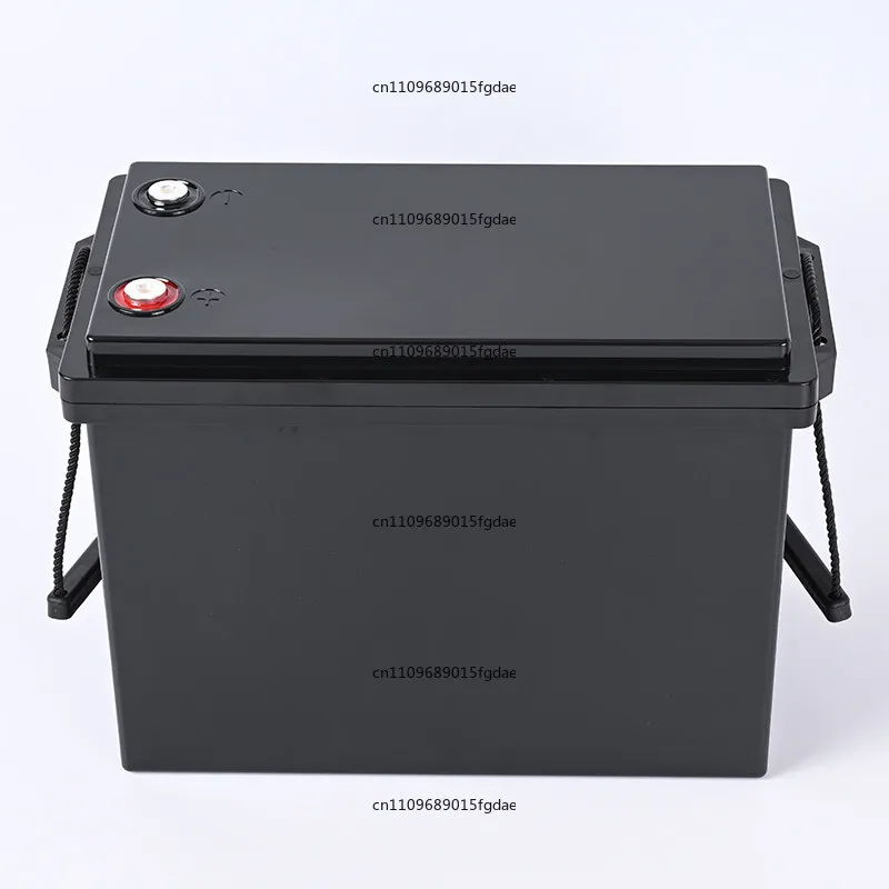 12V180AH lithium battery plastic waterproof shell--12v 180 screw-type black