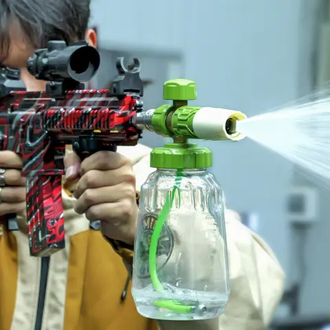 M416 High Pressure Car Wash Spray Water Gun High Pressure Cleaner AK47 Garden Watering Hose Nozzle Sprinkler CarWashing Tools