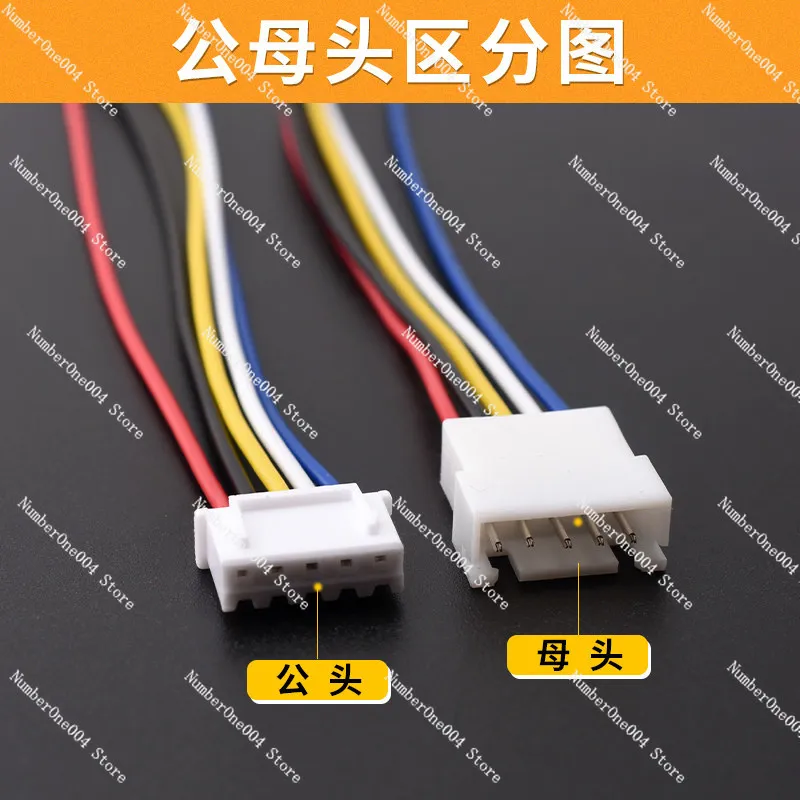 

XH2.54 Pitch Male Female Plug Cable 2-6P Single-ended Terminal Connect Wire 5-50cm Multi-spec Available