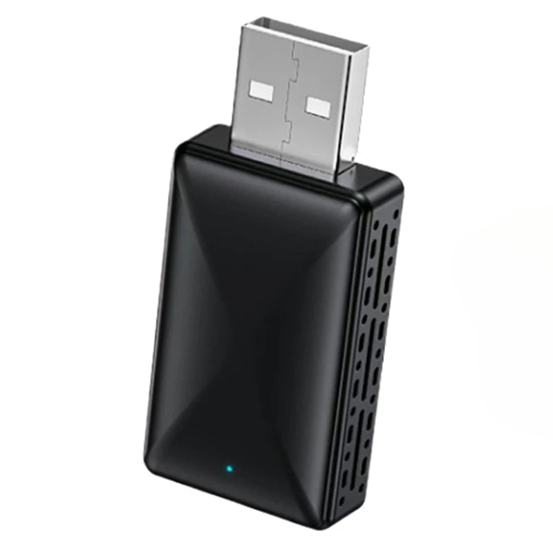 Convert Wired To Wireless Carplay Dongle Plug & Play,Bluetooth Carplay Wireless Adapter For Iphone IOS 12+ / Android 11+