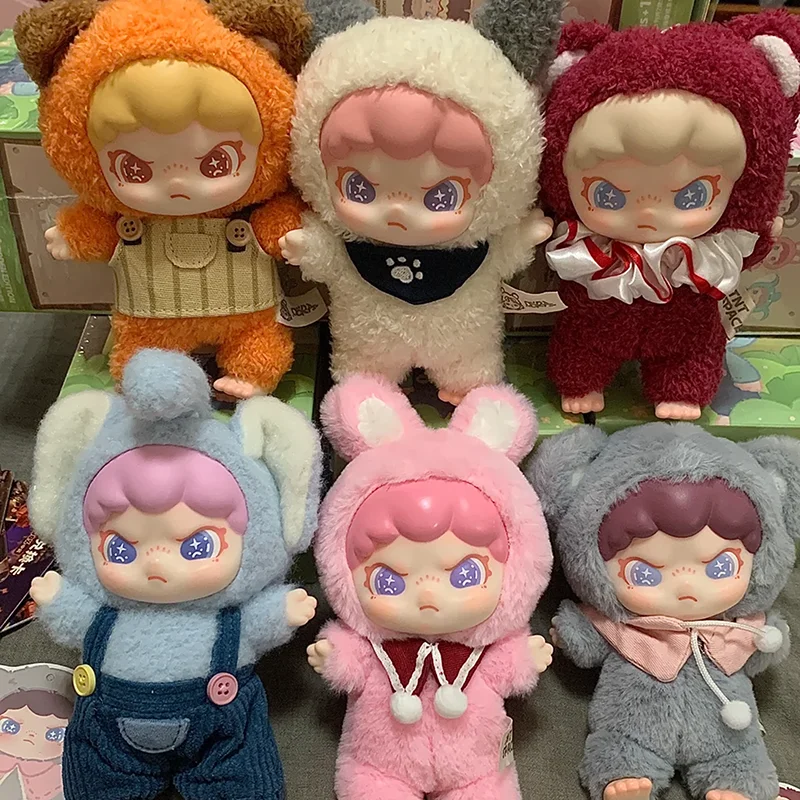 DORA Série Animal: Caixa Surpresa de Vinil, Pingente de Pelúcia, Chaveiro, Brinquedos, Boneca, Figura de Anime, Enfeites de Mesa, Presente