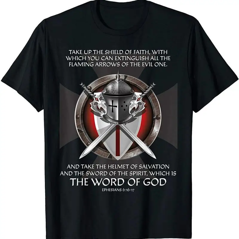 

New Limited Armor Of God T Shirt Kids Christian Bible Verse