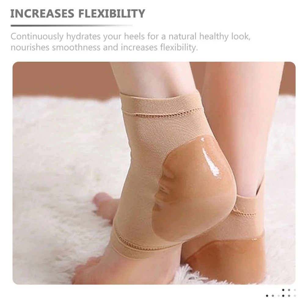 Heel Protector Cotton Protectors Washable Foot Support Portable Exposed Design Nighttime Sleeve Reusable Arch Supplies Braces