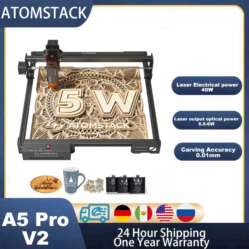 AtomStack A10 V2 Review: Real-World Performance for Precision Laser Engraving on Metals and Woods