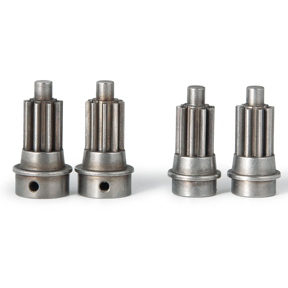 A42F  4Pcs Metal Front & Rear Portal Drive Shaft Input Gear Set 8259 8257 for Traxxas TRX-4 TRX4 1/10 RC Crawler Car