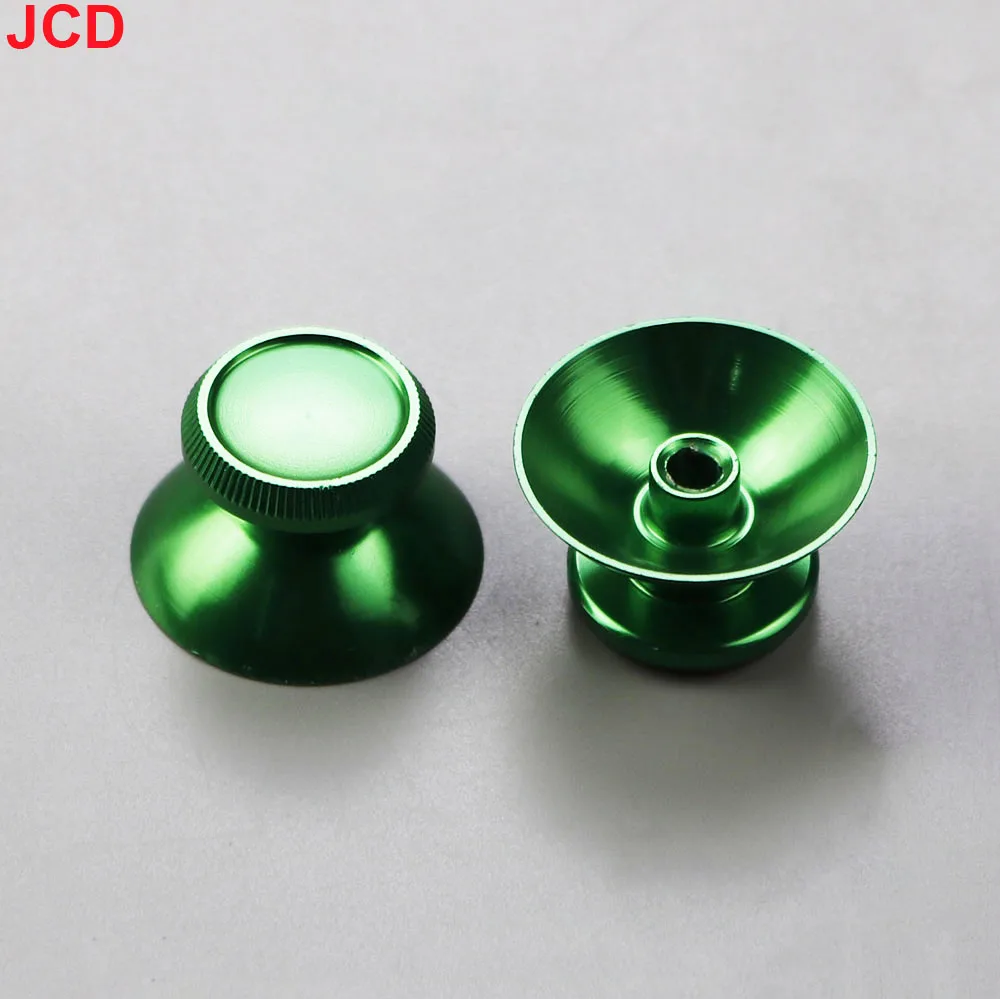 JCD 1Pair 3D Aluminum Metal Analog Joystick Thumb Stick Grip Cap for Xbox 360 Gamepad Controller view 6