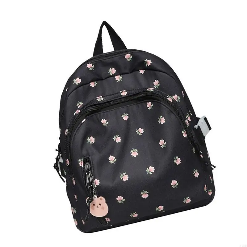 

Aesthetic Backpack Student School Bag Travel Backpack Small Backpack for Daily