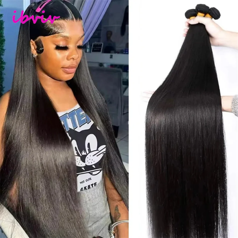 인모 스트레이트 헤어 위브 1~3 묶음 특가 100% 미가공 페루산 버진 헤어 내추럴 블랙 1B 염색 가능