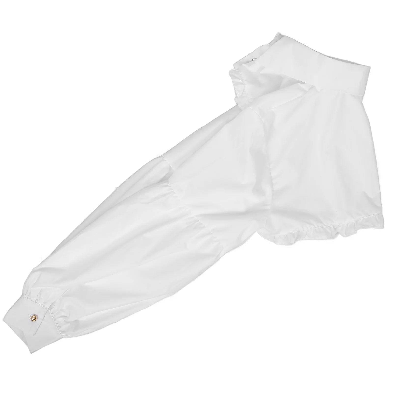 

Wedding Dress Detachable Sleeves Gowns Anti Bark Collar for Dogs Fake Shirt with Fabric Girl Child Women