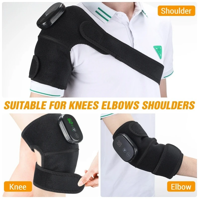 Knie Schouder Elleboog Pad Pijnbestrijding Massager Verwarming Warm Houden Vermoeidheid Hyperthermie Wrap Heet Kompres Behandelen Spasme Artritis