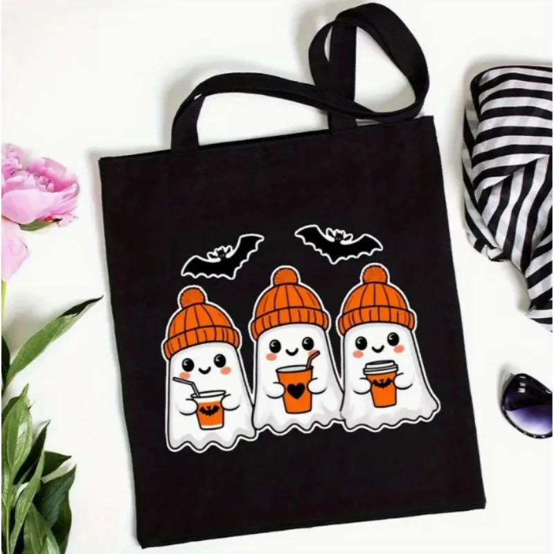 

Halloween Book Enthusiast Handbag Funny Read Pattern "My Weekend Is Booked" Women's Open Shoulder Backpack Book Collectors Bags