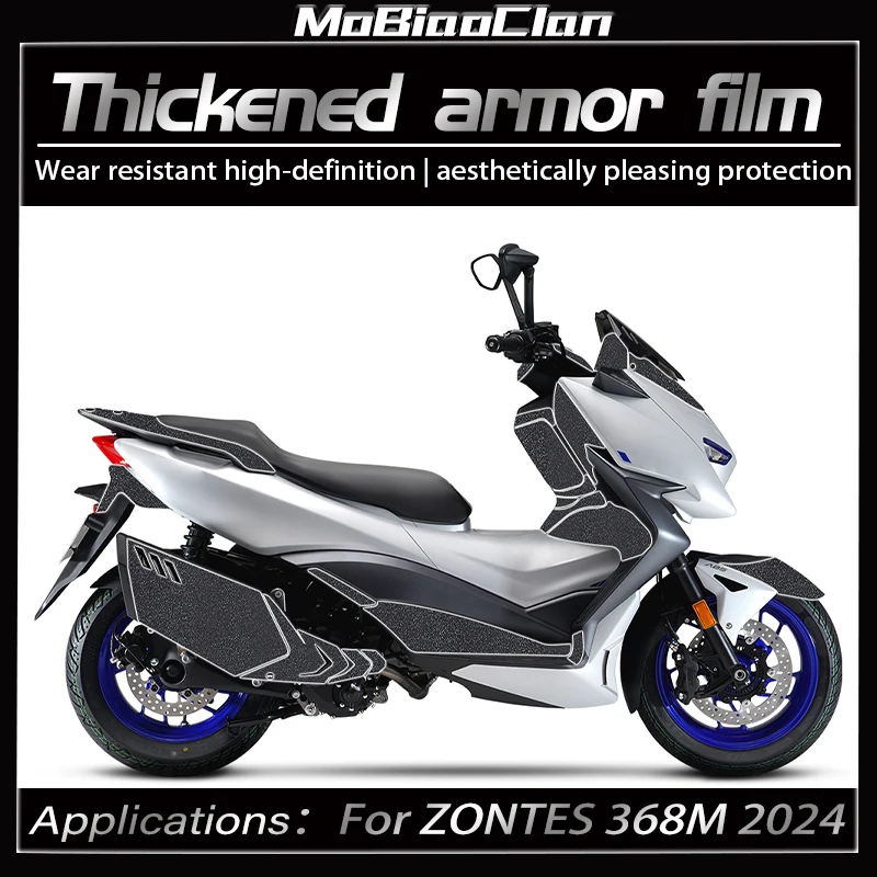 

For ZONTES ZT368M 368 M 368m 2024 Motorcycle Body Protection Film Thickened Armor Sticker Anti Wear Modified Accessorie