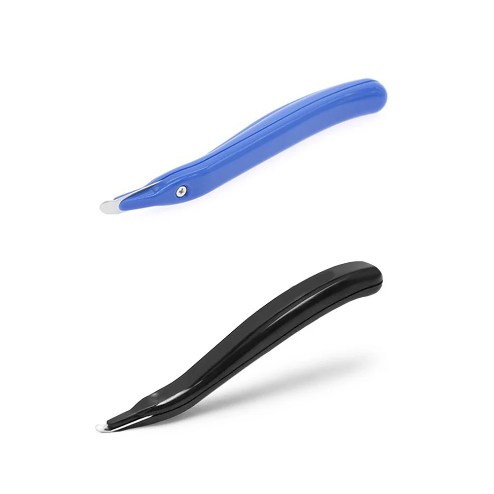 

2pcs Heavy Duty Staple Remover Needle Tool Office Supplies Portable Easy to Use Handheld Nail Puller for Stapler