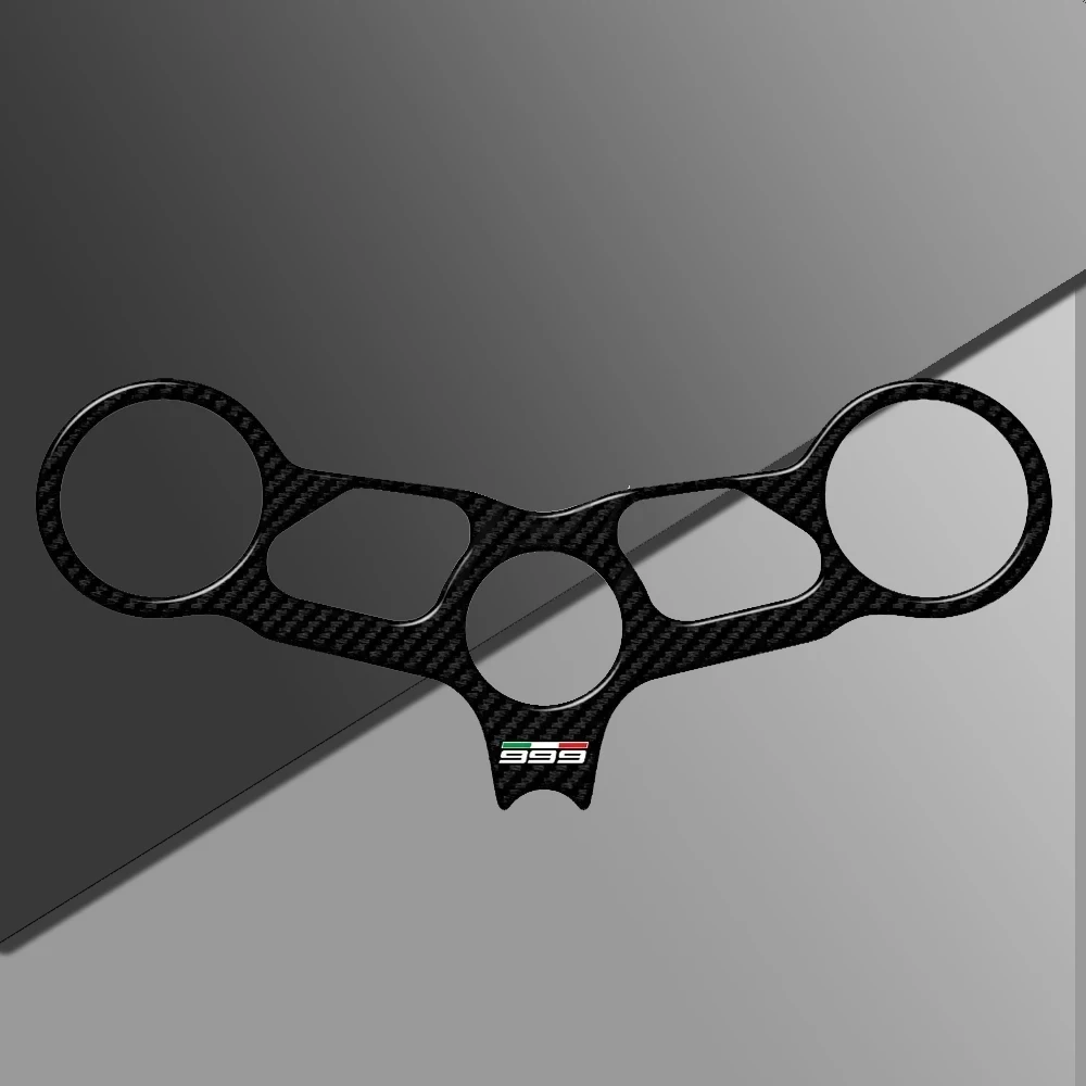 

For Ducati 999 motorcycle modification with 3D carbon fiber texture trident protective sticker