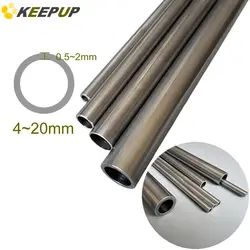 Precision carbon steel pipe Hollow round tube Bright polished inside outside Cold drawn Wall thickness 0.5 0.75 1 1.25 1.5 2 mm