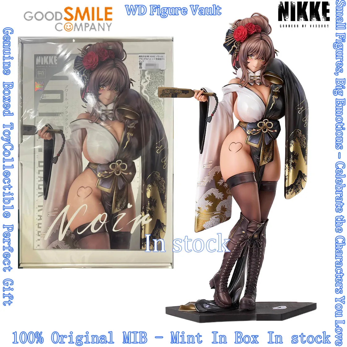 

В наличии: Фигурки GSC Goddess of Victory New Hope Noah Black Rabbit, аниме-модели, оригинальные игрушки в коробках, подарок.