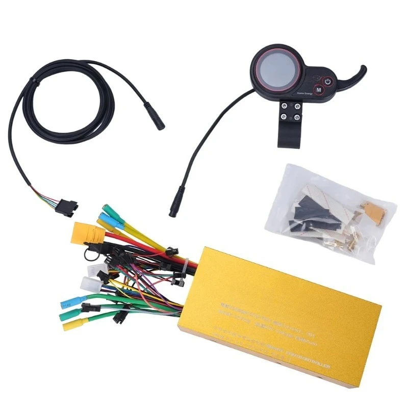 High-performance 60v 72v 3500w electric scooter controller kit 90a compatible with multiple e-scooter models replacement parts