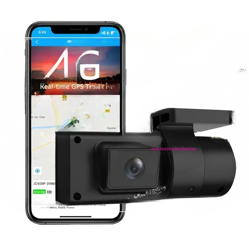 JC181 Mini Dual Car Recorder 4G DVR WiFi USB Rotatable Car Camera 1080P GPS Active Video G Sensor