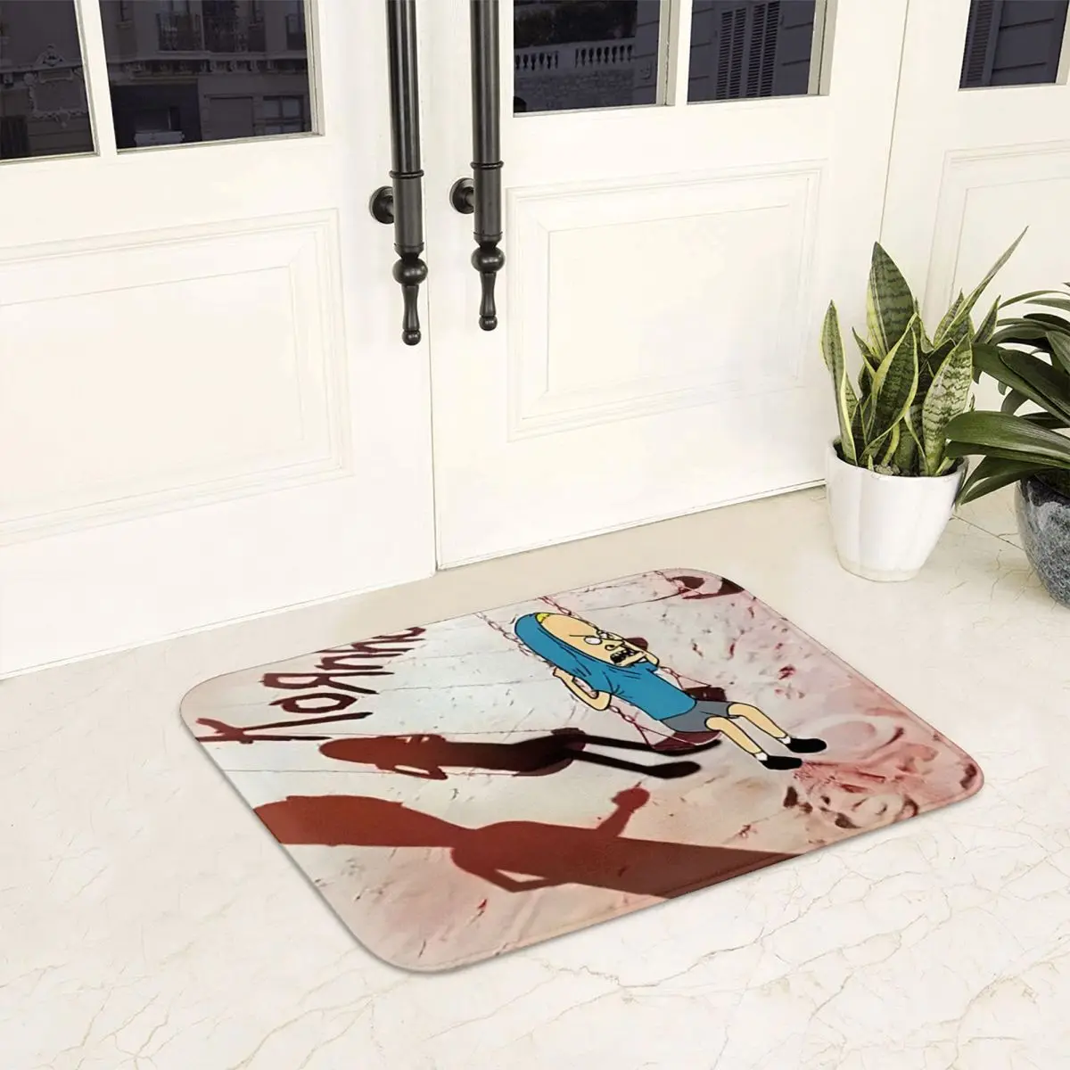 Korn Music Concert Rock Band World Tour Doormat Dust-proo Carpet Rug Kitchen Entrance Home Floor Mat for Bathroom Footpad Mats