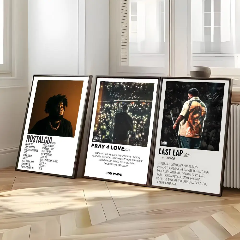 singer rnb R-Rod Wave Poster Distinct Home Decor Concepts Chic Indoor Art Pieces