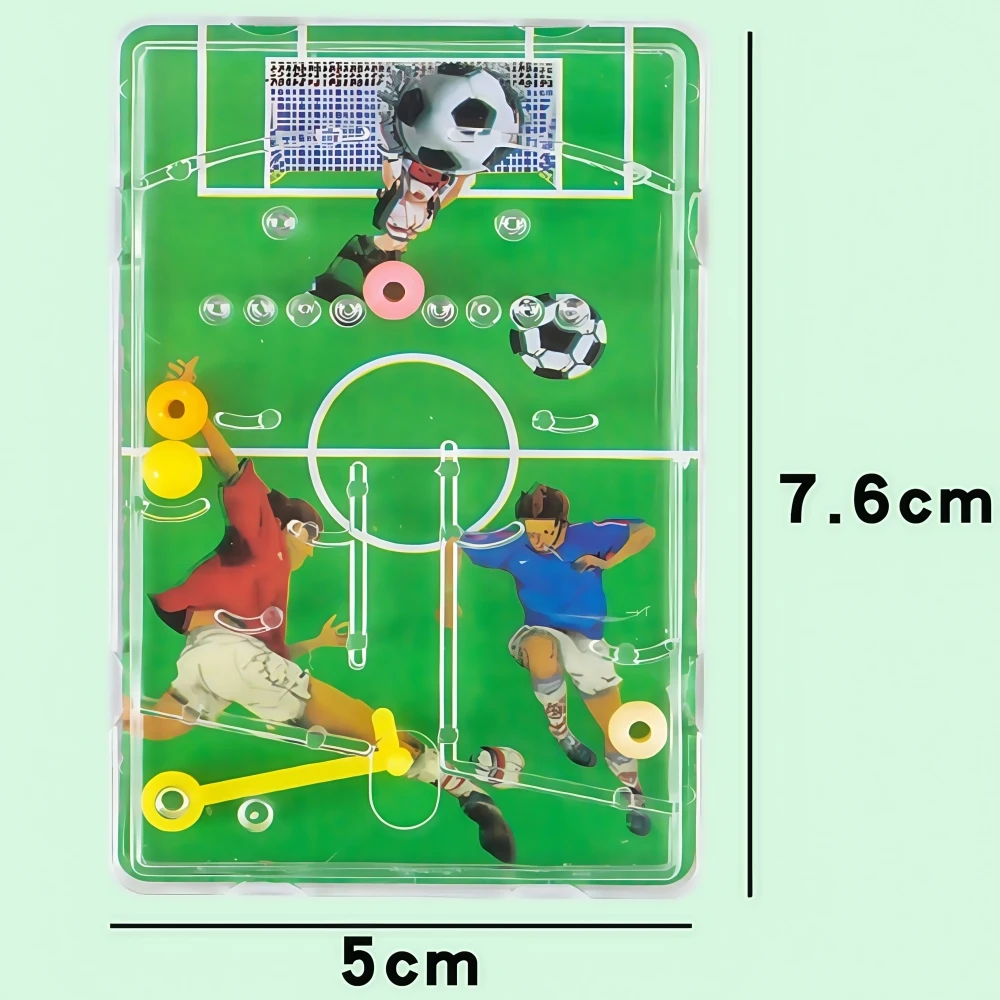 12/24/36PC Portable Football Theme Marble Game Machine Kids Birthday Kindergarten Homecoming Gift Bag Pinata Filling Reward Pack