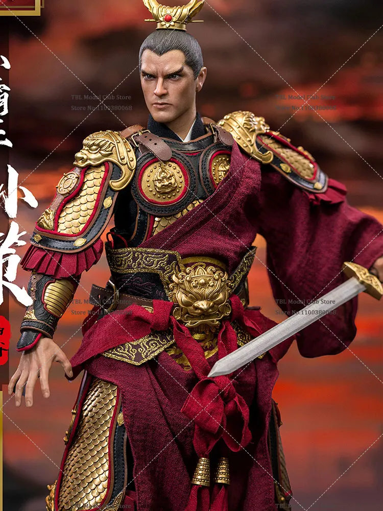 FZ Art Studio Sun Ce 1/6 شخصية الحركة ثلاثة ممالك جيانغدونغ ليتل أفرلورد 12 بوصة مجموعة كاملة دمية جندية ذكر قابلة للجمع #5