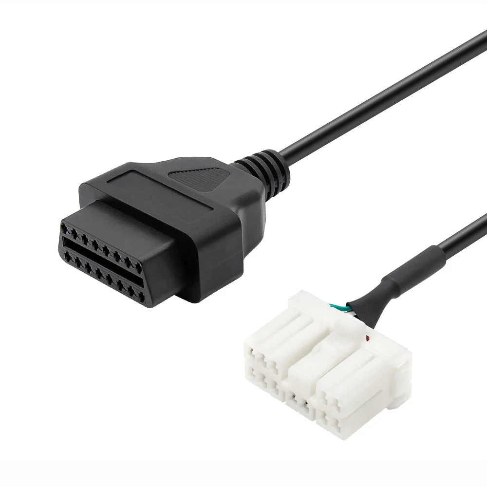 For Te-sl-a 12/20/26pin to 16pin Male Female OBD2 Cable Connector Model 3 Model Y OBD 2 OBDII Diagnostic Tool Auto Adapter