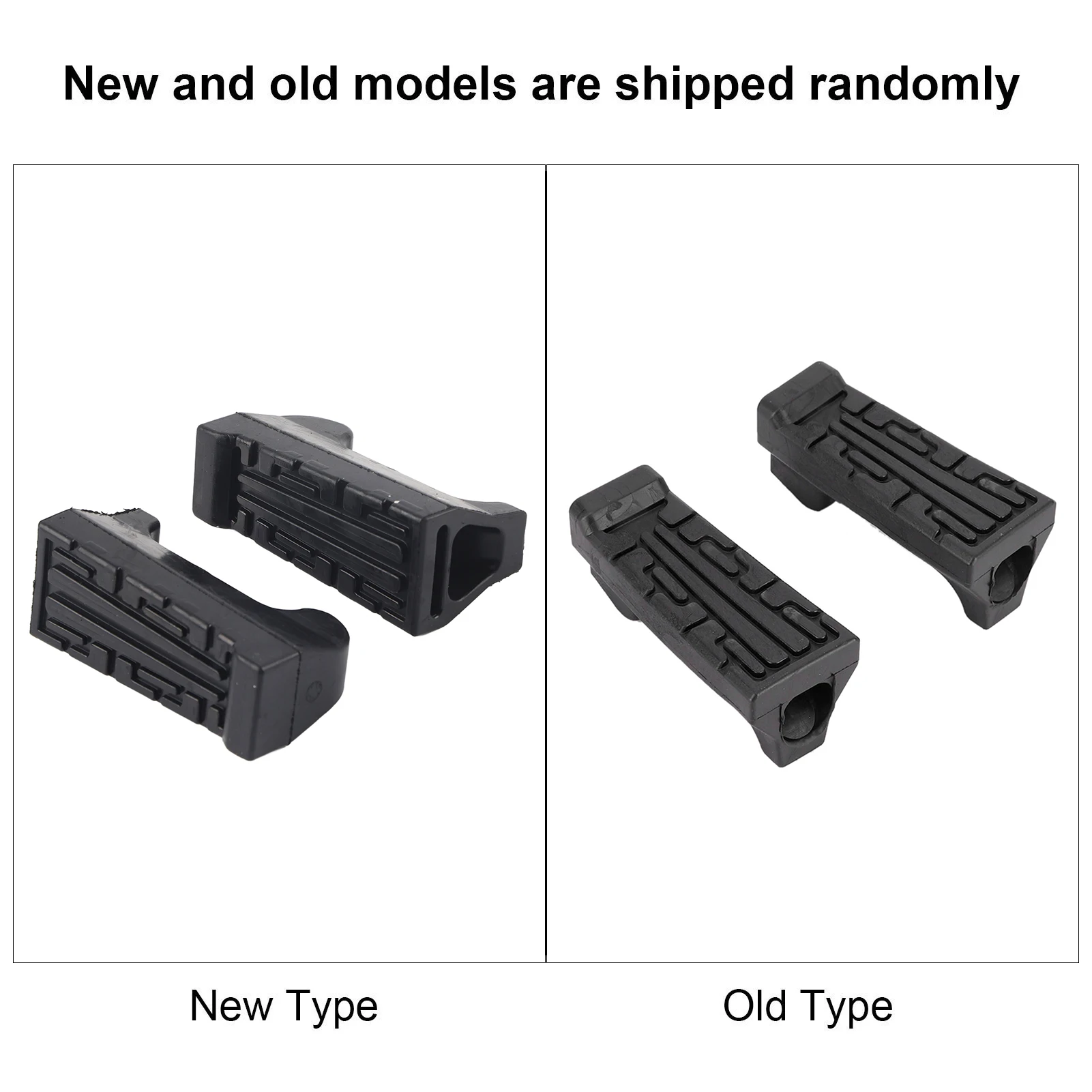 1 Pair Rubber Front Pedal Footrest Foot Pegs Fit for Yamaha YBR 125 image 5