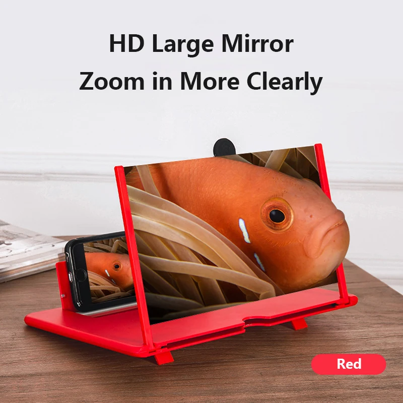 Amplifier Bracket Durable 3d Screen Creative Abs Screen Magnifier Mobile Accessories Mobile Phone Amplifier Stretching Stable