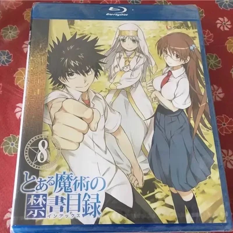 BD Blu-ray Japanese Anime Magic Banned Book Catalog Season 1-2 Collection Complete 16 Discs High Definition Box