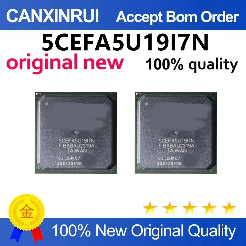 (5pcs-100pcs)Brand new original 5CEFA5U19I7N packaged BGA-484 field programmable gate array chip