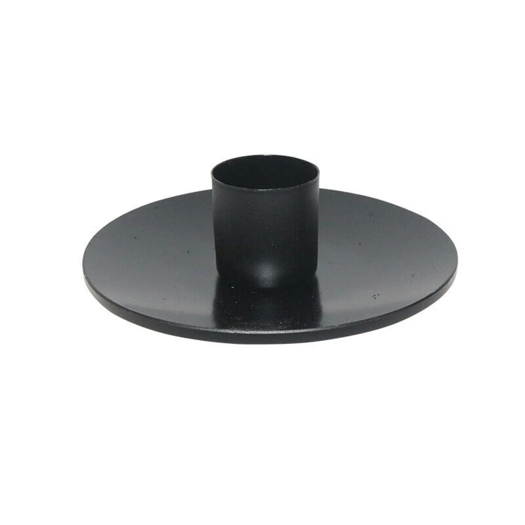 1pcs Candle Holder Desktop Candlestick Adornment Metal Candlestick Taper Candle Holder With Handle Home Wedding Decorations