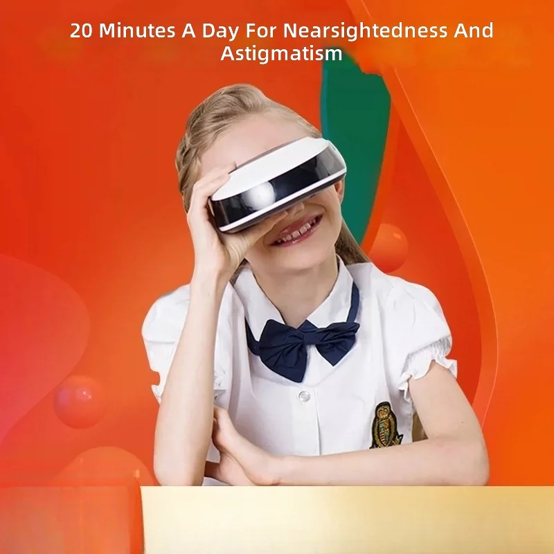 

Eye Training Device for Kids,Vision Therapy Massager for Myopia & Amblyopia,Anti-Fatigue Eye Relaxer with Heat,Children Eye Care