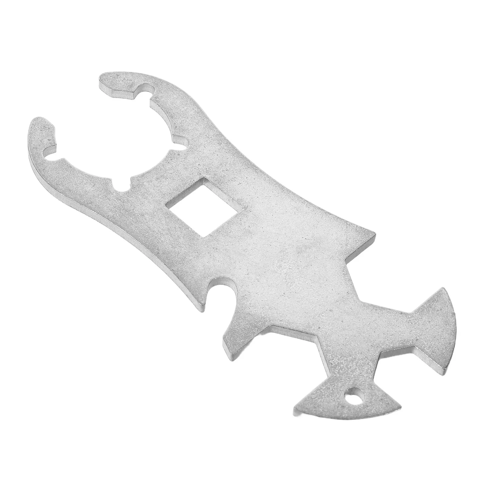 Gas Cylinder Wrench Stainless Steel Outdoor Propane Tank Valve Opener Camping Bbq Grill Tool Non-Slip Handle Emergency Gas Shut
