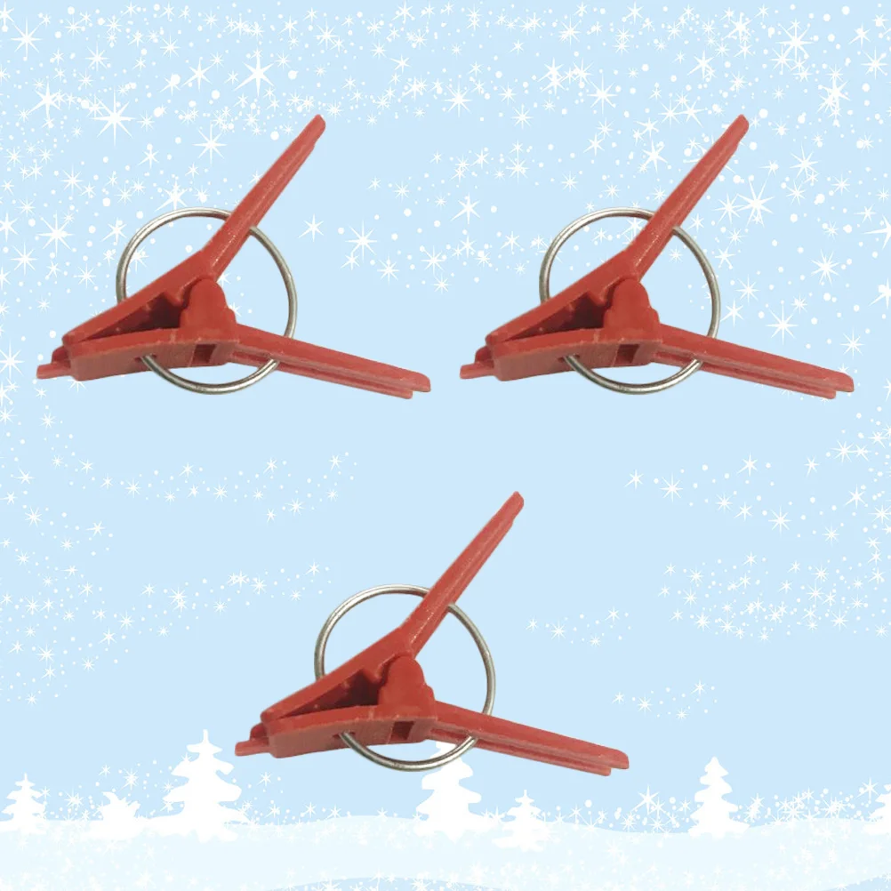 

3 упаковки практичных зажимов для прививки Tomatillo, фиксированные зажимы для овощей, модный красный сад для помидоров