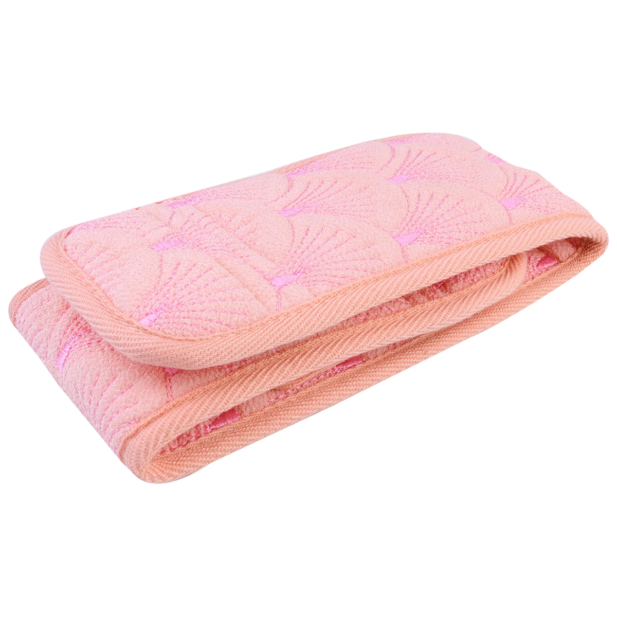 

Pink Body Wash Cloth Exfoliating Back Scrubber Mud Towel Bath Supply Pink Rayon Safe Use Remove Dead Skin