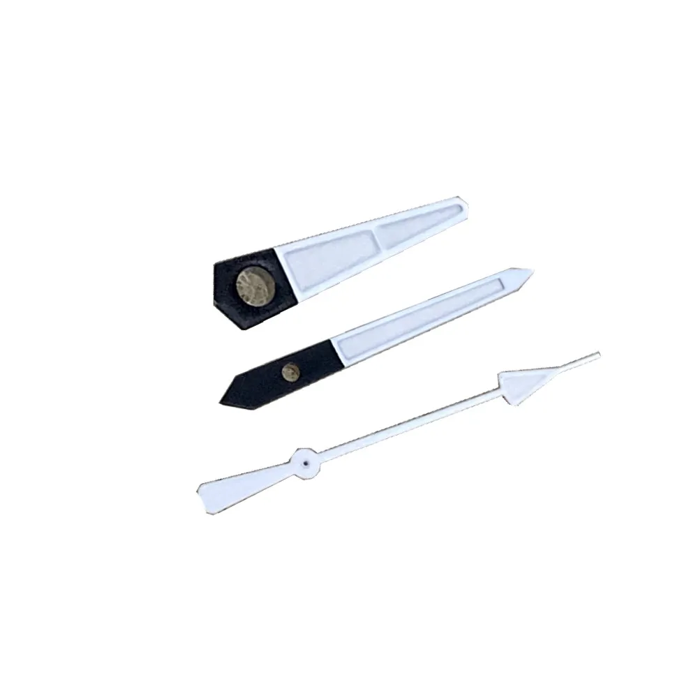 Orange & White Luminous Watch Hands for NH35 NH36 Movement, 9.5/15/15mm 3 Hands Replacement Pointers Set