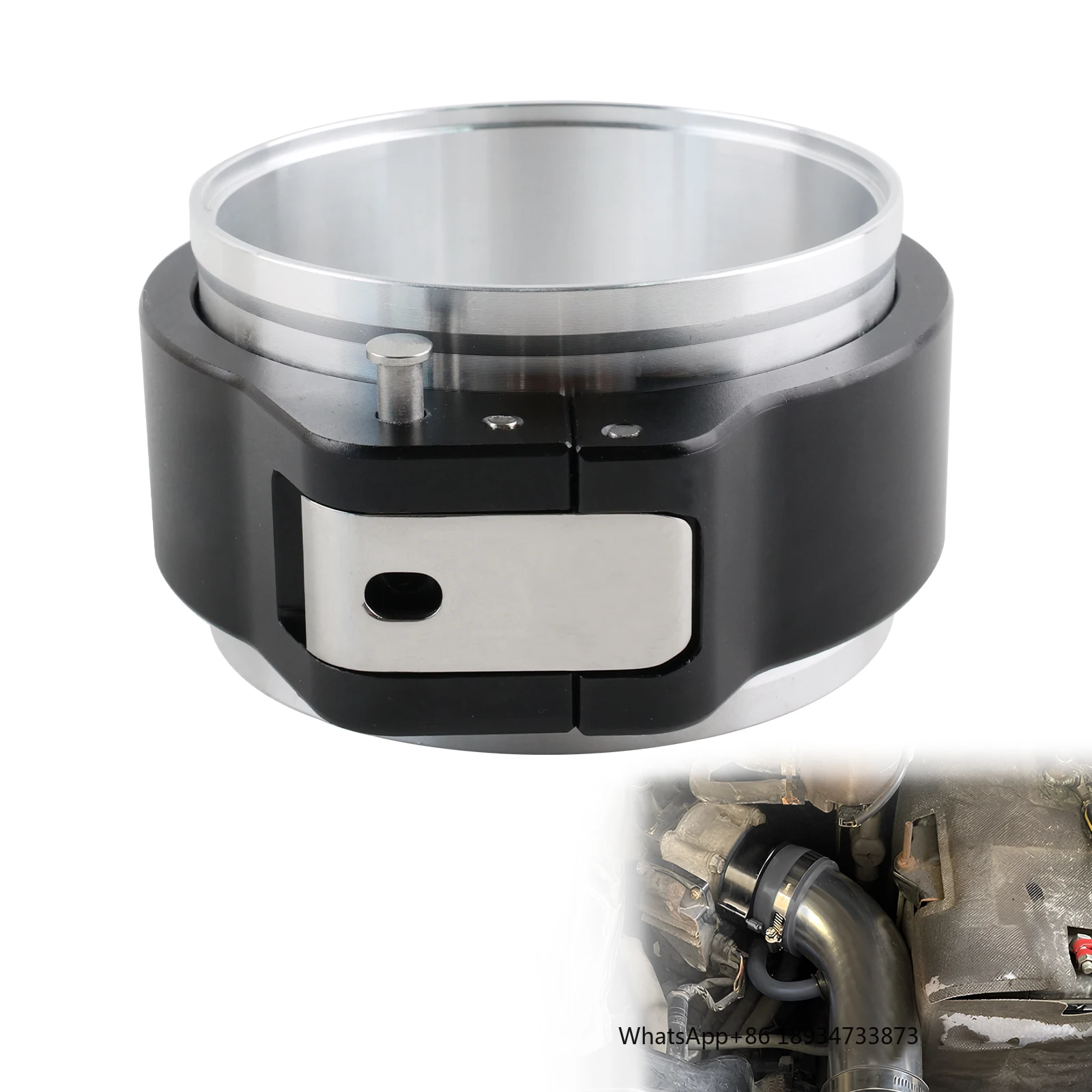 

Clamp System Assembly Exhaust V-band Clamp Quick Release for 2.5" 3'3.5' OD Exhaust / Intercooler Pipe/Turbo KG07