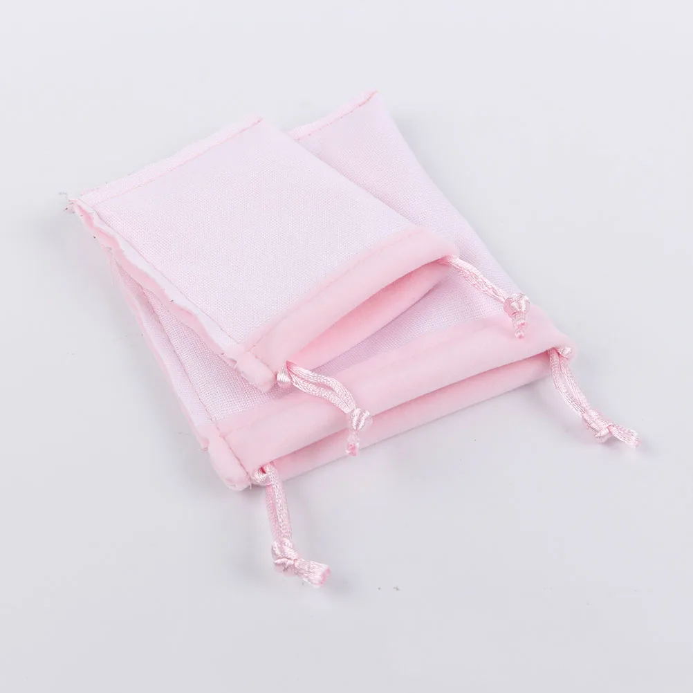 

6 Pcs Velvet Bag Bags Drawstring Jewelry Flannelette Jewelery Pouches
