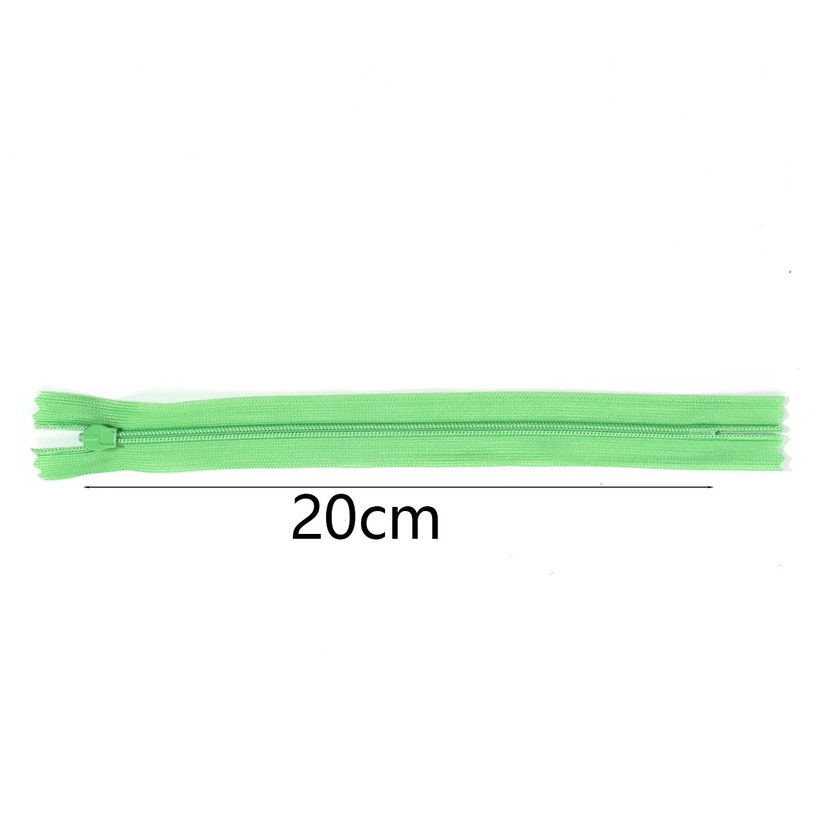 10Pcs/Lot 20cm Nylon Lace Zipper Closure Invisible Coil Zipper DIY Sewing For Dresses Close End Zipper Repair Sewing Accessories