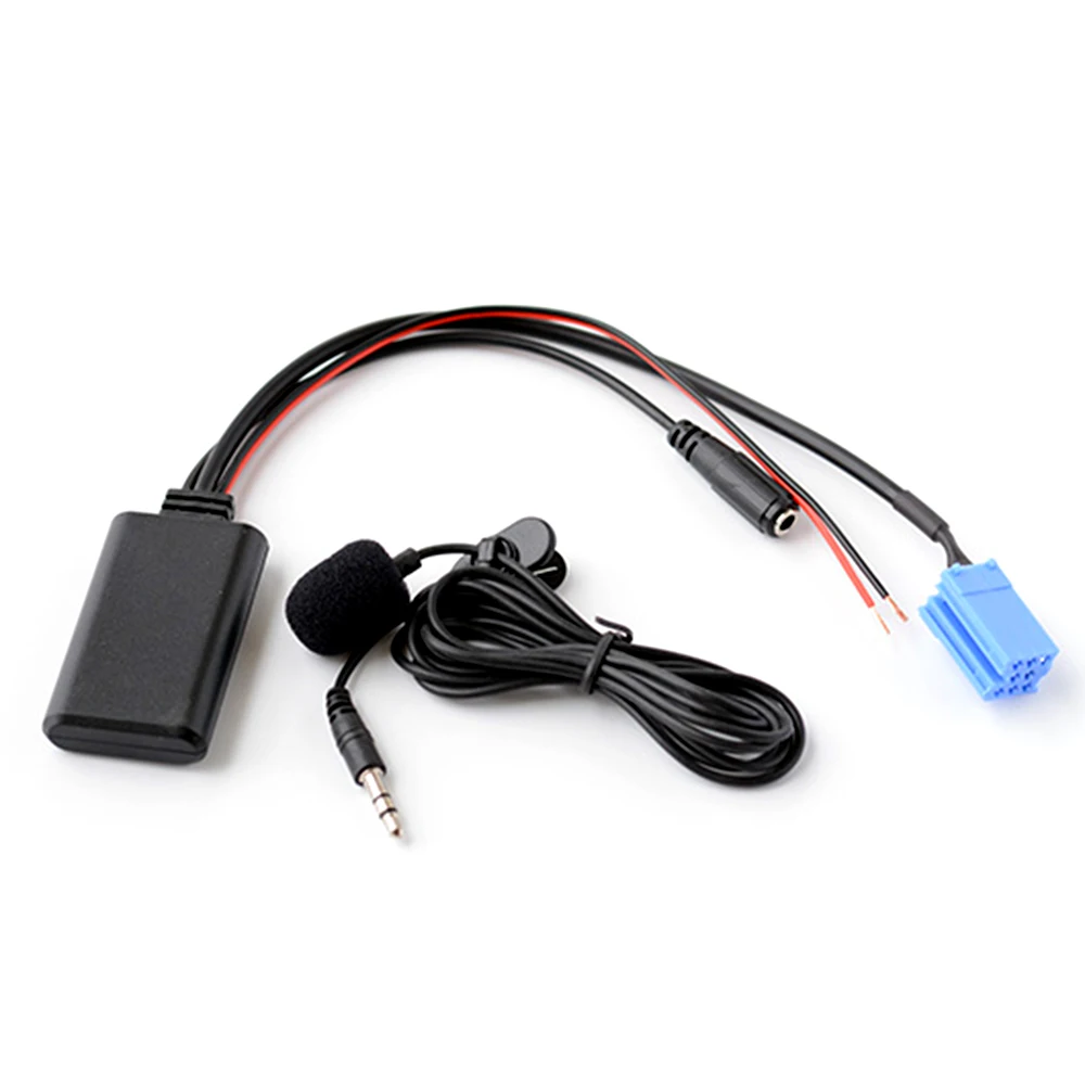 Adaptador do carro bt sem fio abs cd estéreo aux interface de música adaptador alimentação para alfa romeo 147 156 159 brera mito gt giulietta