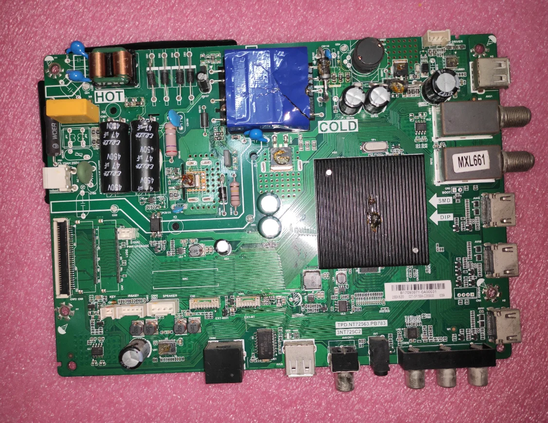 

Free shipping! TPD.NT72563.PB783 3NT725C2 Three in one TV motherboard specifications