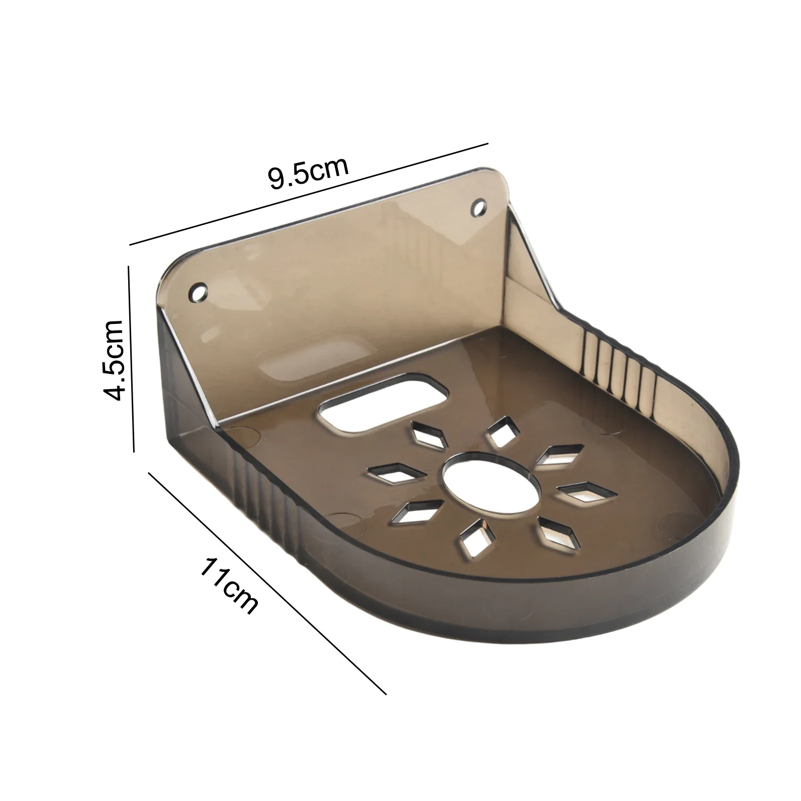 

Office No-Drill Storage Box No-Drill Shelf Compact Size Easy Installation Modern Design For Small Potted Plants