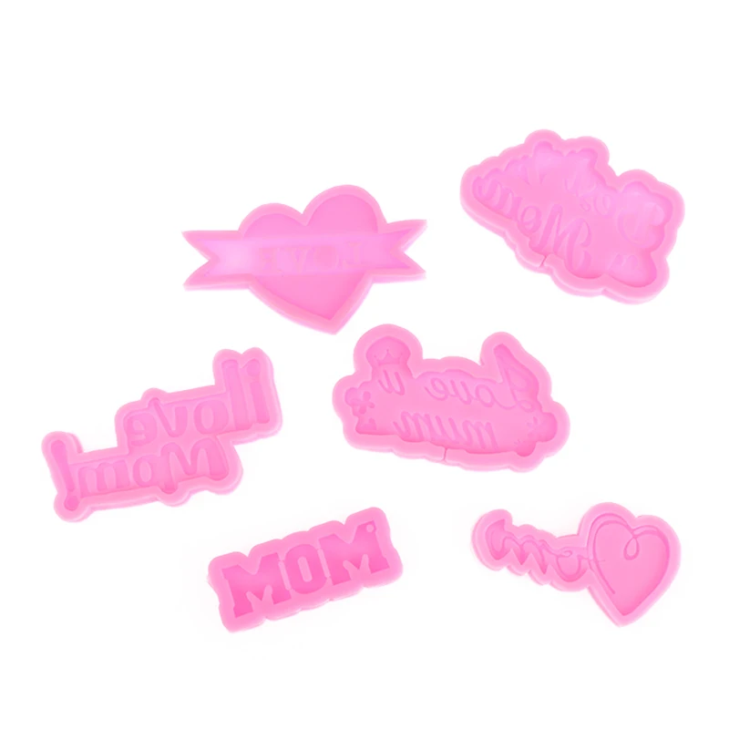 1Pc Mother\'s Day Silicone Mold Family Love Cake Decoration Mother Gift Fondant Chocolate DIY Kitchen Baking Fudge Tool