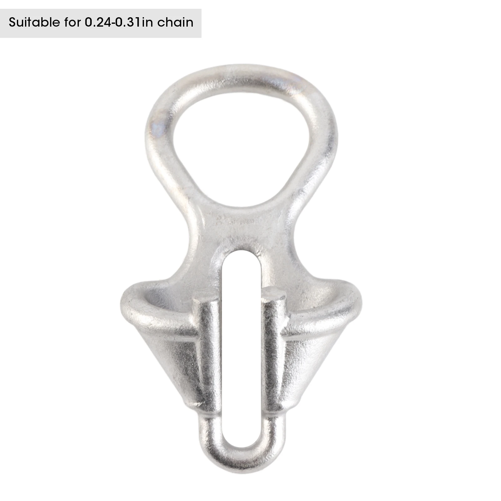 Chain Lock Rope Mooring Device 316 Stainless Steel Hardware for 0.24-0.31in Chain Stainless Steel Chain Lock
