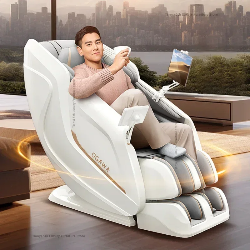 Silla de Masaje Inteligente Relax, Ergonómica, Eléctrica, para Masaje Corporal Completo, Multifuncional, Mueble de Salón, Silla de Masaje FYTB