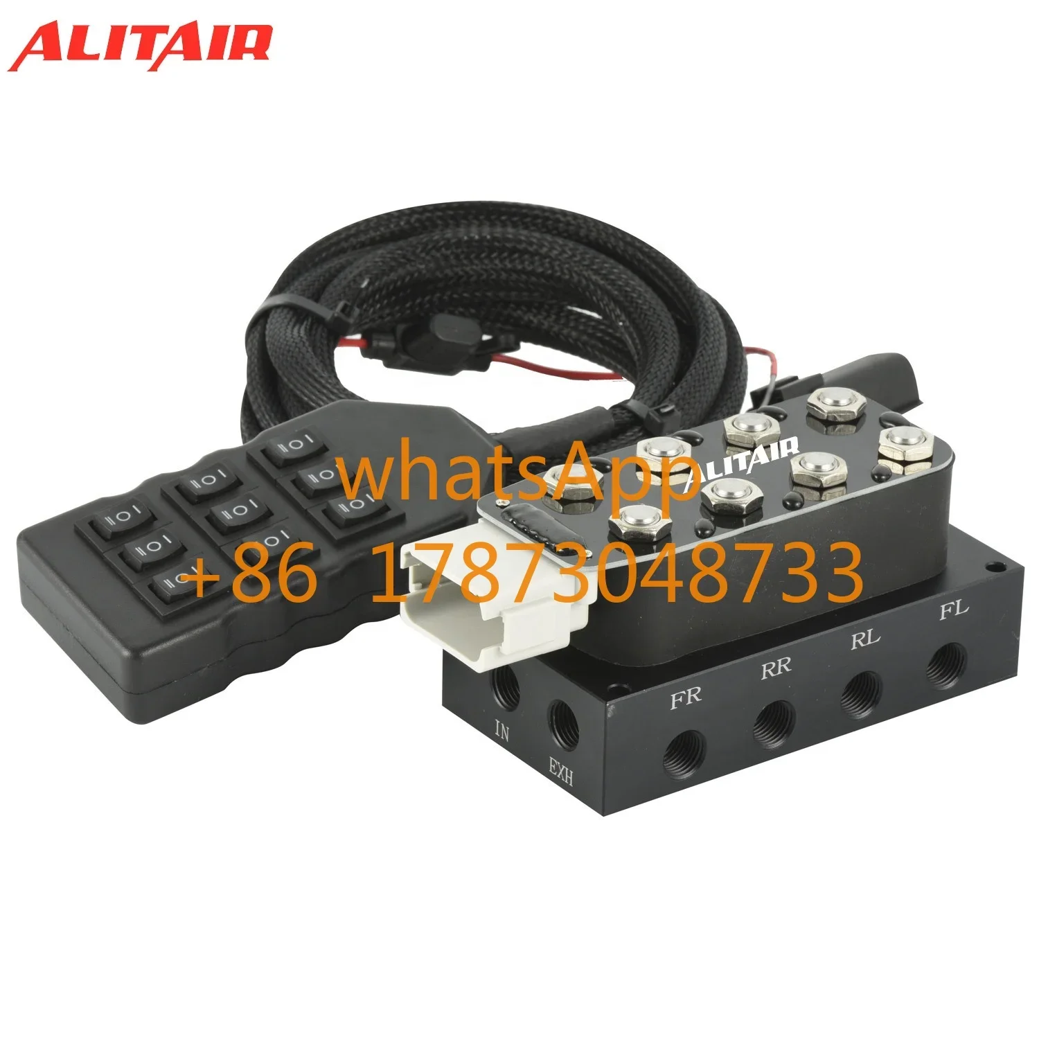 ALITair VU4 Ventilverteiler für Performance Custom Lowrider Air Ride Suspension System